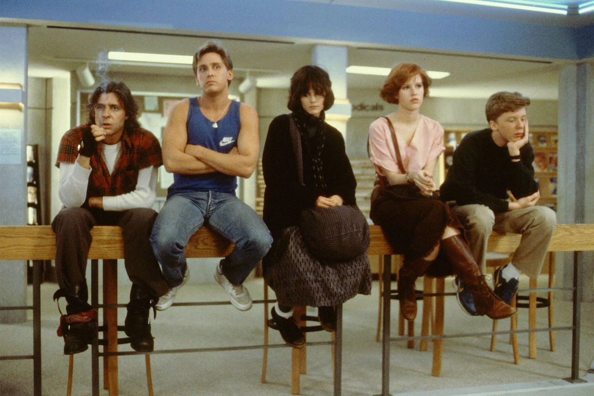 The five teenage main characters from the 1985 film The Breakfast Club