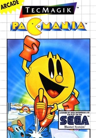 Pacmania sega game