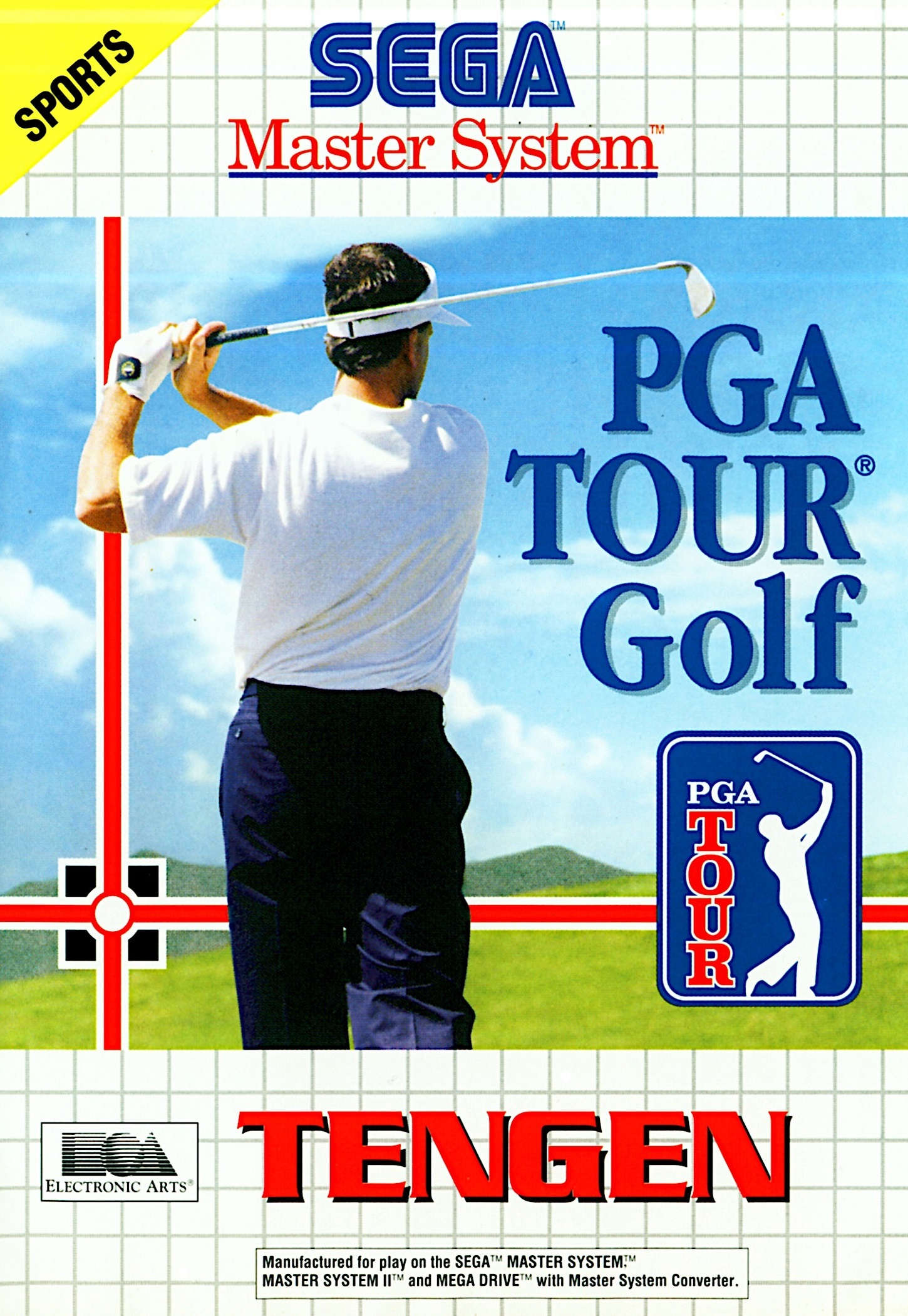 PGA tour golf sega game