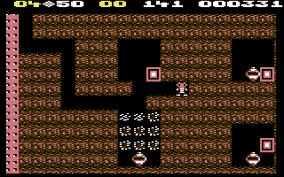 screenshot boulder dash game