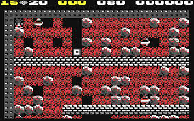 screenshot boulder dash game