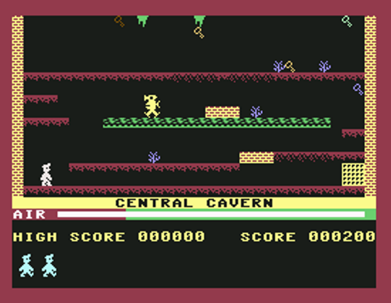 screenshot manic miner