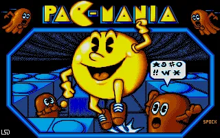 screenshot pacmania