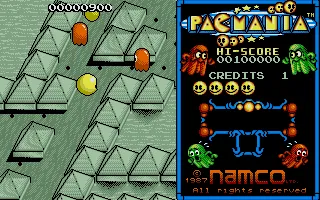 screenshot pacmania