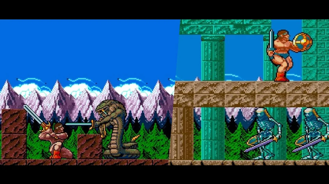 Rastan2 screenshot of game play