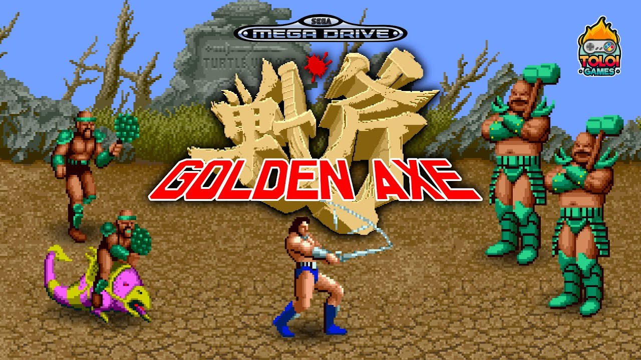 screenshot golden axe mega drive game