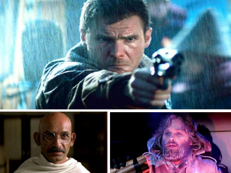 blade runner, ghandi and The Thing