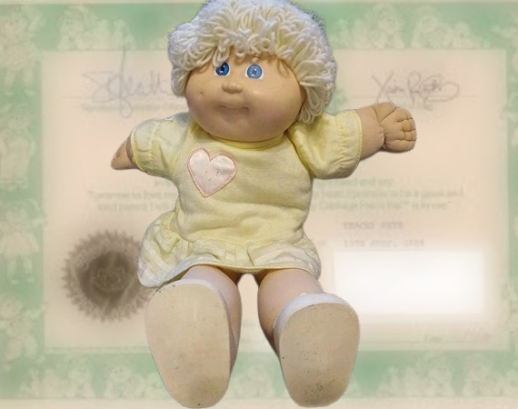 cabbage patch kids 1980 toy